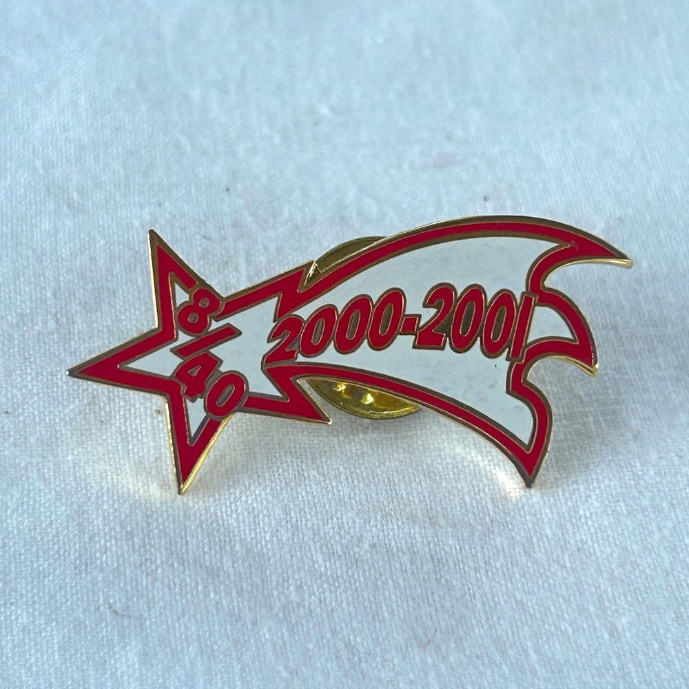 Vintage American Legion 8/40 Sister Organization 2000-2001 Enameled Lapel Pin